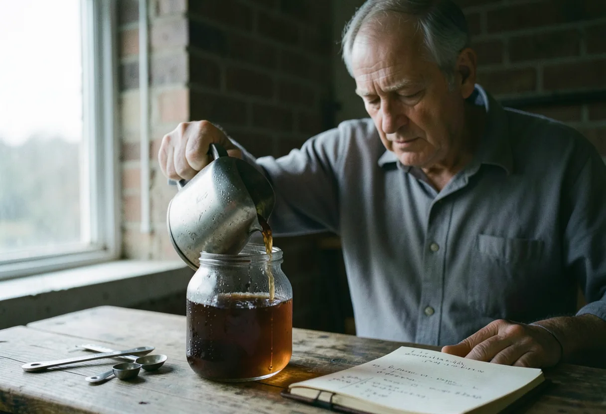 Home brewer pouring dark amber beer, top picks and reviews.